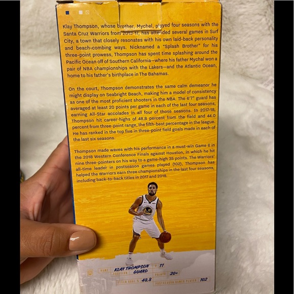 New Klay Thompson Santa Cruz warriors edition bobble head Bay Area finds - Picture 8 of 10